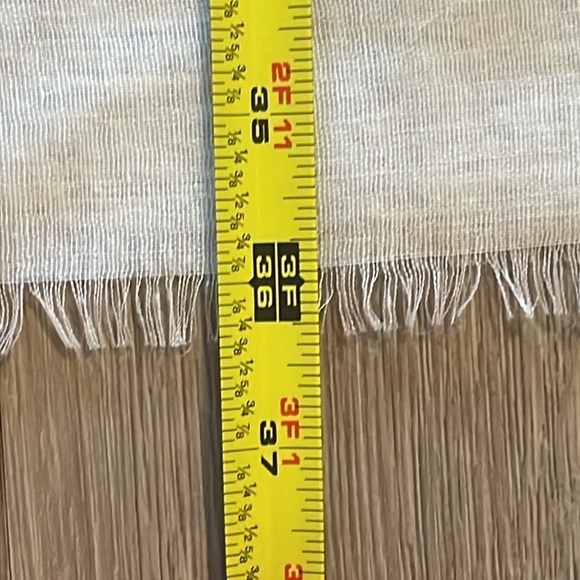 Women’s Scarf One Size White Blue Cotton Italy With Love Novelty Print - Picture 10 of 10